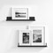 mDesign Metal Household Wall Mount Organizer Storage Basket